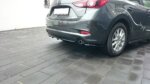 Maxton rear side splitters for Mazda 3 BN (Mk3) Facelift