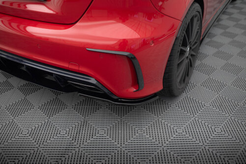 Maxton rear side splitters for Mercedes A W176 AMG Facelift