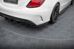 Maxton rear side splitters for Mercedes C-Class S205 63AMG