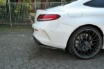 Maxton rear side splitters for Mercedes C-Class C205 63AMG Coupe