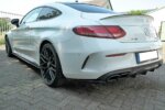 Maxton rear side splitters for Mercedes C-Class C205 63AMG Coupe