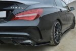 Maxton rear side splitters for Mercedes CLA A45 AMG C117 Facelift