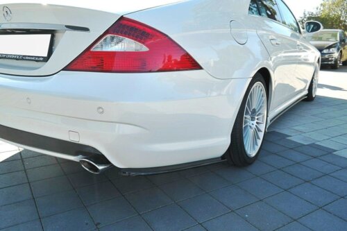 Maxton rear side splitters for Mercedes CLS C219 55AMG