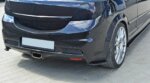 Maxton rear side splitters for OPEL ASTRA H (for OPC / VXR)
