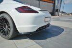 Maxton rear side splitters for PORSCHE CAYMAN S 987C