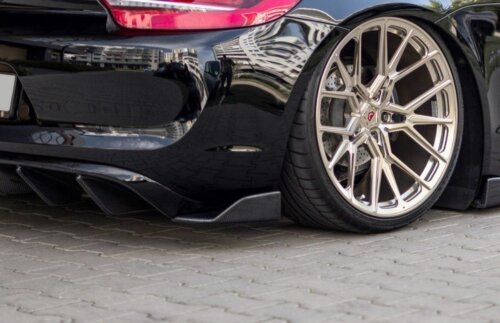 Maxton rear side splitters for Porsche Cayman Mk2 981C