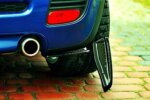 Maxton rear side splitters V.1 for MINI COOPER R56 JCW
