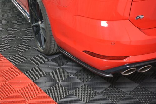 Maxton rear side splitters V.1 for VW GOLF 7 R Variant Facelift
