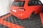 Maxton rear side splitters V.1 for VW GOLF 7 R Variant Facelift