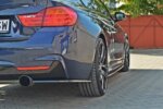 Maxton rear side splitters V.1 for BMW 4 F32 M-Pack