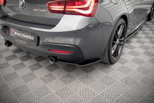Maxton rear side splitters V.2 for BMW 1 F20/F21 M-Power Facelift