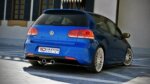 Maxton rear side splitters for VW GOLF VI R