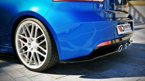 Maxton rear side splitters for VW GOLF VI R