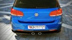 Maxton rear side splitters for VW GOLF VI R