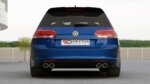 Maxton rear side splitters for VW Golf 7 R Variant