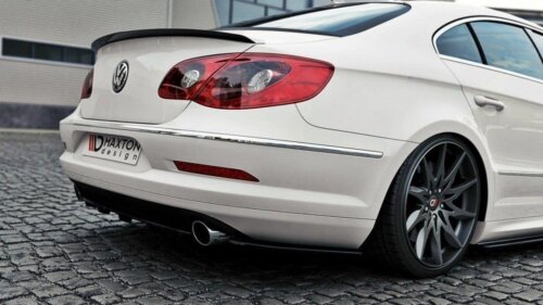Maxton rear side splitters for VW Passat CC R36 RLINE (Preface)