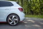 Maxton rear side splitters for Volkswagen Polo GTI Mk6