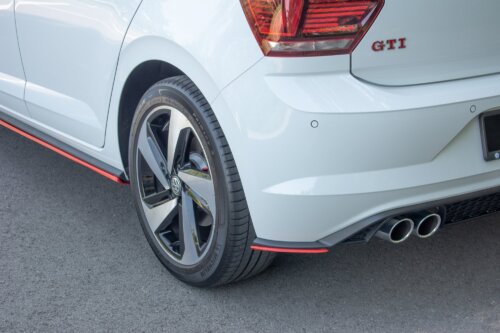 Maxton rear side splitters for Volkswagen Polo GTI Mk6