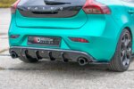 Maxton rear side splitters for Volvo V40 R-design