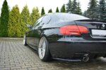 Maxton rear side splitters for BMW 3 E92 M-PACK FACELIFT