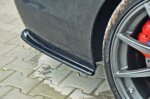 Maxton rear side splitters for BMW 5 M-Pack Sedan /Touring F10/F11 (fits two double exhaust ends)