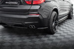 Maxton rear side splitters for BMW X4 M-PACK