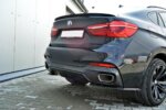 Maxton rear side splitters for BMW X6 F16 MPACK
