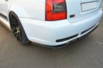 Maxton rear splitter for AUDI RS4 B5 (with a vertical bar)