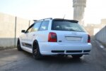 Maxton rear splitter for AUDI RS4 B5 (with a vertical bar)