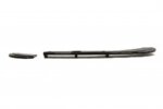 Maxton REAR SPLITTER (with a vertical bar) Volkswagen Polo GTI Mk5 Facelift