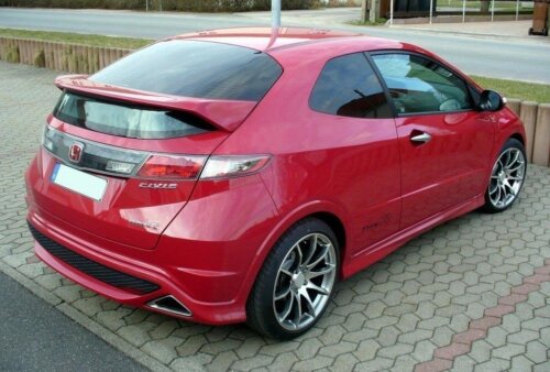 Maxton spoiler extension for HONDA CIVIC VIII HB < TYPE R LOOK >