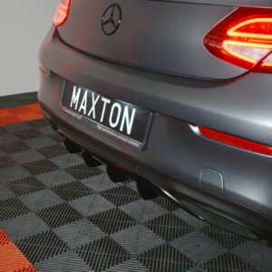 Maxton stražnji difuzor za MERCEDES- BENZ C-CLASS W205 COUPE AMG-LINE