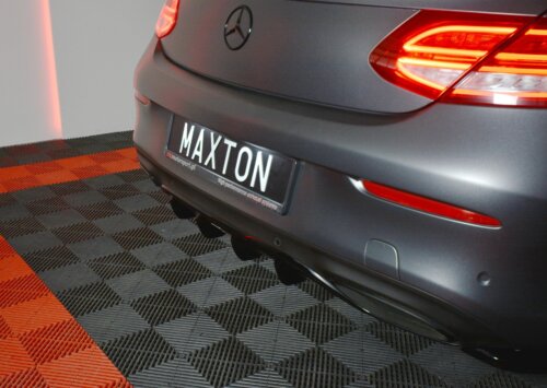 Maxton rear diffuser for MERCEDES- BENZ C-CLASS W205 COUPE AMG-LINE