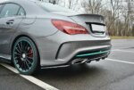 Maxton rear diffuser for MERCEDES-BENZ CLA C117 AMG-LINE FACELIFT