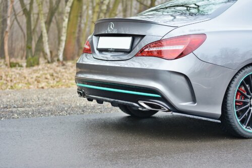 Maxton rear diffuser for MERCEDES-BENZ CLA C117 AMG-LINE FACELIFT