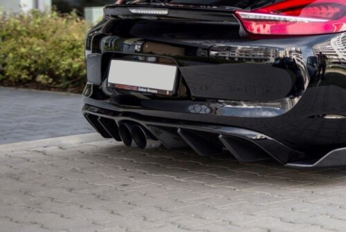 Maxton rear diffuser for Porsche Cayman Mk2 981C