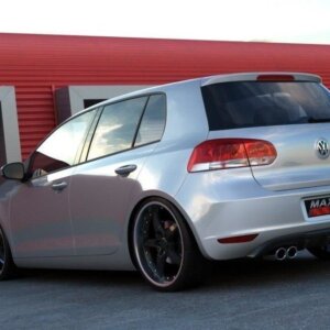 Maxton stražnji difuzor za VW GOLF VI WITH 1 EXHAUST HOLE