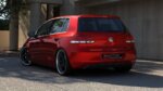 Maxton rear diffuser for VW GOLF VI WITHOUT EXHAUST HOLE