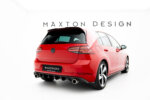 Maxton rear diffuser for VW GOLF VII GTI FACELIFT
