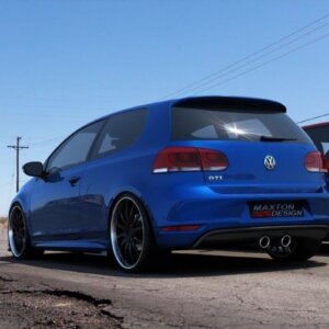 Maxton stražnji difuzor za VW Golf V R32 Look for VW Golf VI GTI
