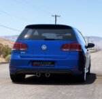 Maxton rear diffuser for VW Golf V R32 Look for VW Golf VI GTI