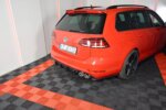 Maxton rear diffuser for Volkswagen Golf R Variant Mk7 Facelift