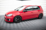 Maxton racing side skirt diffusers for Volkswagen Golf GTI Mk6