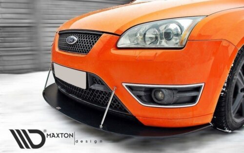 Maxton racing front splitter for Ford Focus ST Mk2