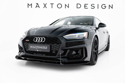 Maxton racing front splitter V.1 for Audi RS5 Coupe / Sportback F5