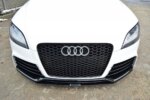 Maxton racing front splitter V.1 for Audi TT RS 8J