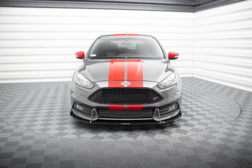 Maxton racing front splitter V.2 for Ford Focus ST Mk3 FL