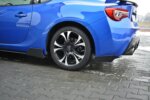 Maxton Racing Rear Side Splitters Subaru BRZ Mk1 / Mk1 Facelift