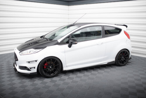Maxton racing side skirt diffusers for Ford Fiesta ST Mk7 FL