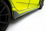 Maxton racing side skirt diffusers for Honda Civic Type-R Mk10 / Mk10 Facelift